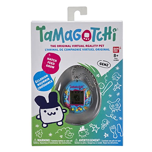 Bandai - TAMAGOTCHI Original Lightning - Mascota Virtual, Azul (42923NBNP)