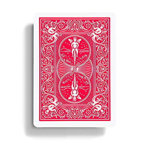 Bicycle Cards: Bicycle Poker Size Jumbo Index Playing Cards (1 Dozen Decks, 6 Red and 6 Blue) by Bicycle