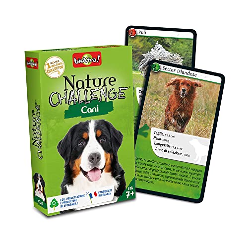 Bioviva juego de cartas Naturaleza Challenge perros
