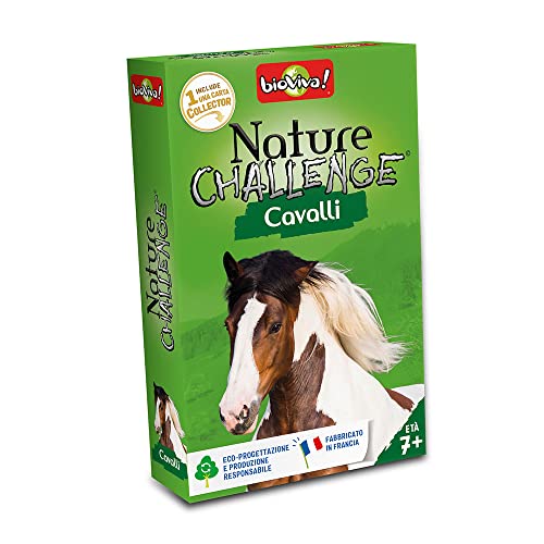 Bioviva Juego de cartas Nature Challenge caballos