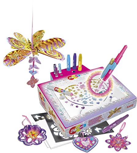 Blopens - Super Glitter Activity Center - Dibujos y Coloreado - A partir de 6 años - Lansay