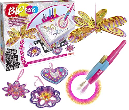 Blopens - Super Glitter Activity Center - Dibujos y Coloreado - A partir de 6 años - Lansay