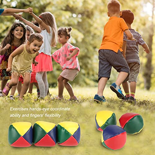 Bolas De Malabarismo De Creatividad Artística, Kits De Juguetes De Aprendizaje Multicolores, 3 Piezas/juego De Bolas De Juguete Para Niños Para Principiantes De Circo Divertidos Y Accesorios De Aprend