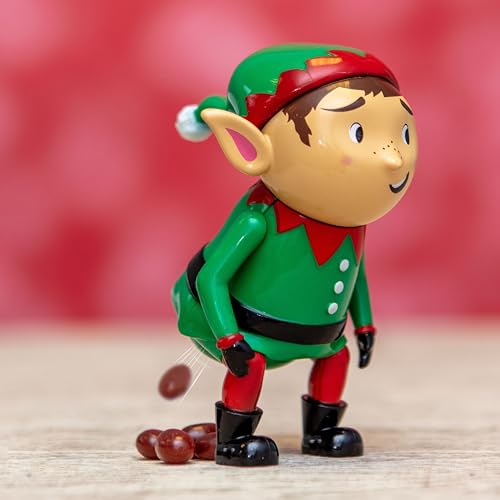 Boxer Gifts Juguete de Elfo para Caca | Divertido Relleno de calcetín para niños, marrón