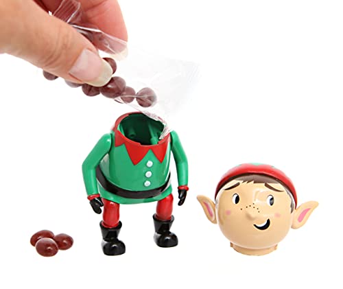 Boxer Gifts Juguete de Elfo para Caca | Divertido Relleno de calcetín para niños, marrón