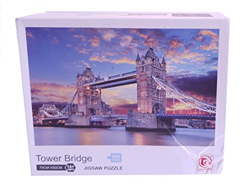 BP-El Puente de Londres 1000 Piezas Puzzle, Color para Adolescentes/Adultos, único (88330)