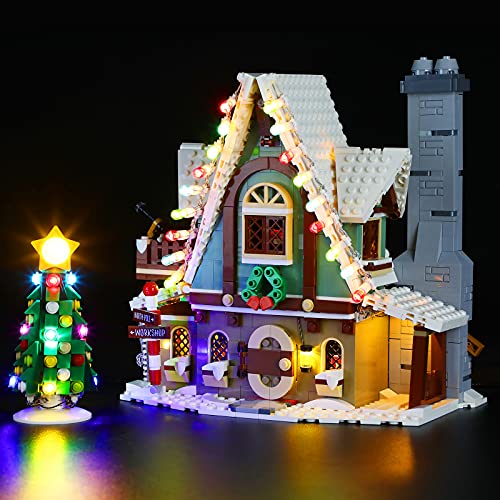 BRIKSMAX Kit de iluminación LED para Lego Creator Expert Club de los Elfos - Compatible con Lego 10275 Building Blocks Model- No incluir el Conjunto de Lego…