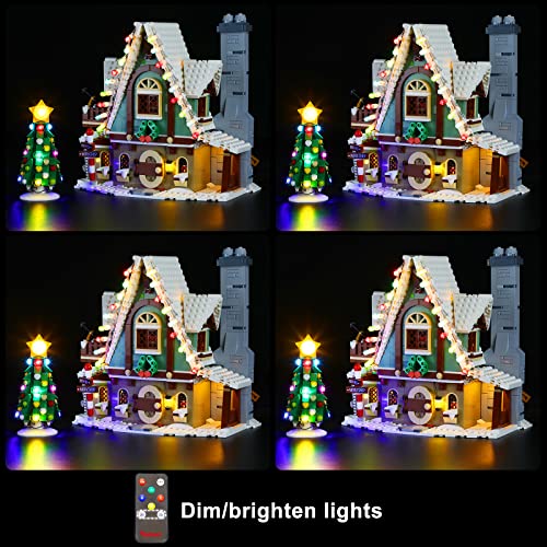 BRIKSMAX Kit de iluminación LED para Lego Creator Expert Club de los Elfos - Compatible con Lego 10275 Building Blocks Model- No incluir el Conjunto de Lego…