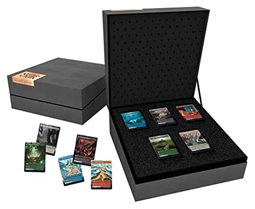 Caja de cartas wizard of the coast magic the gathering secret lair ultimate edition gris ingles