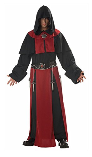 California Costumes Disfraz de esbirro oscuro para hombre, Negro/Rojo, Large