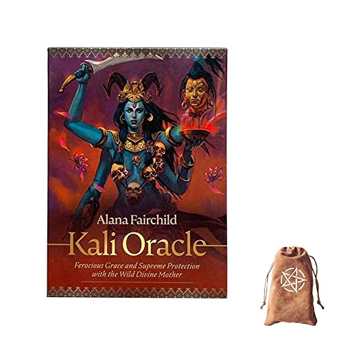 Cartas del Oráculo del Tarot de Kali,Kali Tarot Oracle Cards,with Bag,Tarot Deck