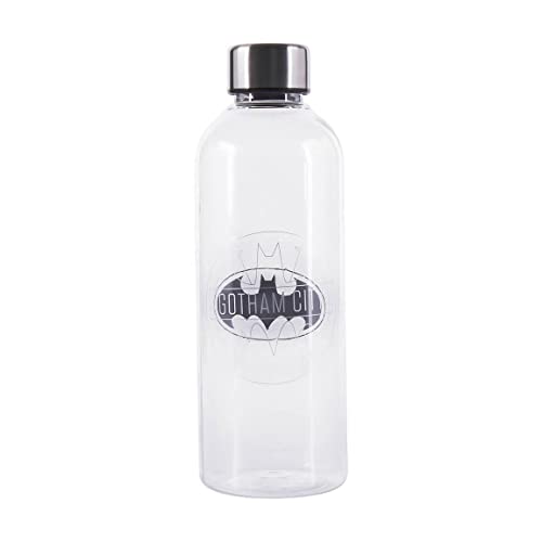 CERDÁ LIFE'S LITTLE MOMENTS Botella Tritan Infantil de Batman de850ml de Capacidad/Botella Reutilizable Libre De BPA y Ftalatos con Tapón de Rosca de Aluminio Antigoteo Licencia Oficial DC,2600001707