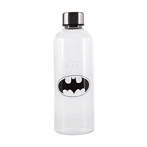 CERDÁ LIFE'S LITTLE MOMENTS Botella Tritan Infantil de Batman de850ml de Capacidad/Botella Reutilizable Libre De BPA y Ftalatos con Tapón de Rosca de Aluminio Antigoteo Licencia Oficial DC,2600001707