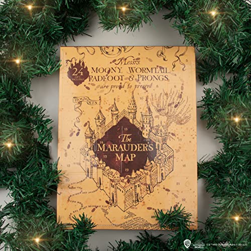 Cinereplicas Harry Potter - Mapa del Merodeador Calendario de Adviento 2023 - Licencia Oficial