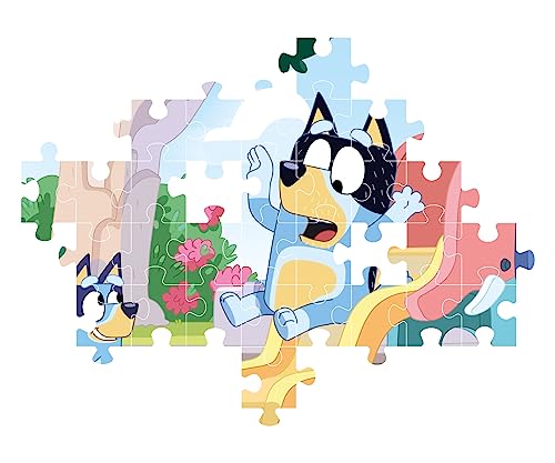 Clementoni 104 Piezas Bluey Puzzle Infantil A Partir De 6 Años (27171), Multicolor