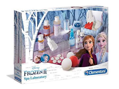 Clementoni- Disney Frozen 2 – Elsas Laboratorio de Belleza, Color Multicolor, Mittel (18523)