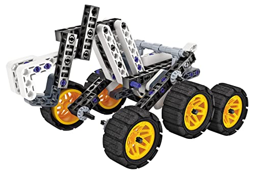 Clementoni- Laboratorio de Mecánica NASA Mars Rover, Juego de Construcciones, Nave Espacial NASA, Juguete Científico Stem en Español, a Partir de 8 años (55470)