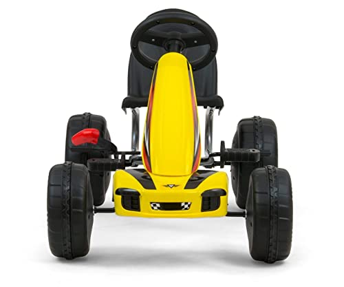 COIL Pedales Gokart, vehículo infantil con pedal, coche infantil, pedales, kart, gokart, ruedas de plástico, carga máxima de hasta 30 kg, para niños a partir de 3 años