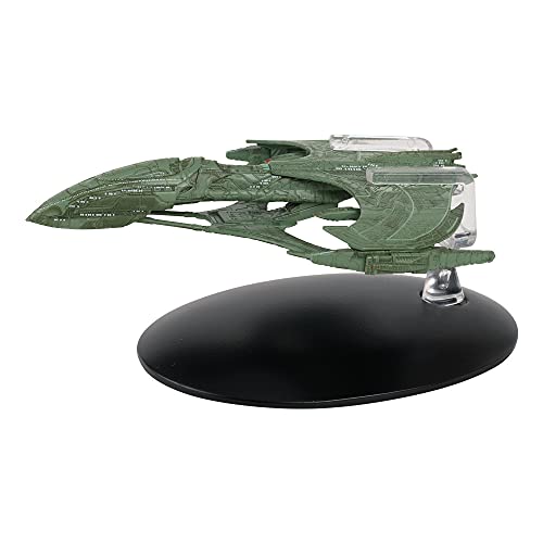 Colección oficial de Star Trek Online Starships | Aelahl-Class Romulan Light Warbird Battlecruiser con revista Número 13 por Eaglemoss Hero Collector