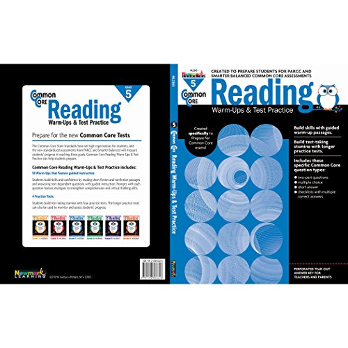 Common Core Reading: Warm-Ups and Test Practice Grade 5 Teacher Resource (CC Warm-Ups)