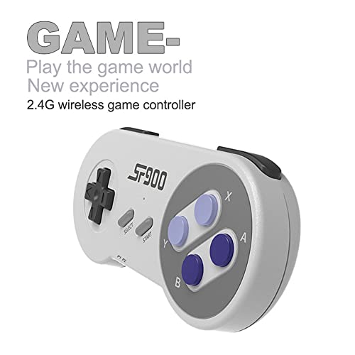 Consola de Juegos ARVALOLET 4700 Juegos Consola de Videojuegos Retro Compatible con HDMI 2,4G inalámbrico Dual Gamepad para Sega Mega Drive