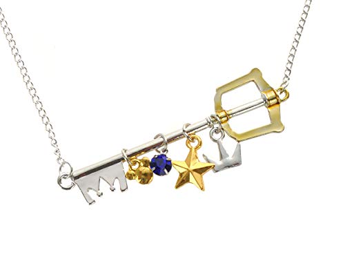CoolChange Kingdom Hearts - Collar con colgante en forma de espada de llave de Sora