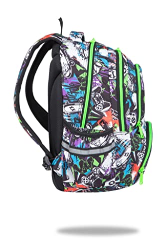 Coolpack F001675, Mochila escolar SPINER TERMIC PEEK A BOO, Multicolor