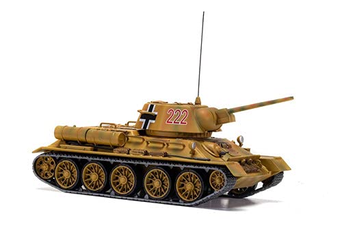CORGI alemán capturado Beute Panzer Trophy Tank, T34/76 Modelo 1943, Torreta No.222, Panzerjager Abteilung 128, 23ª División Panzer, Frente Este, Ucrania 1943 1/50 DIECAST tanque preconstruido modelo