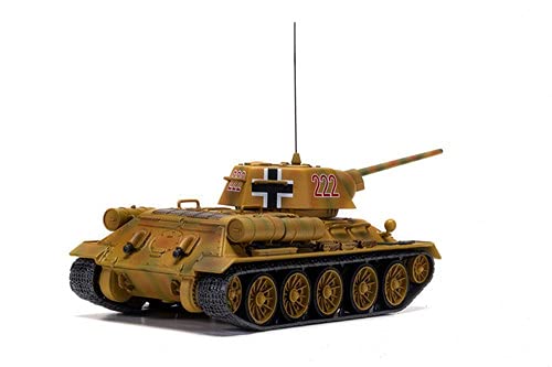 CORGI alemán capturado Beute Panzer Trophy Tank, T34/76 Modelo 1943, Torreta No.222, Panzerjager Abteilung 128, 23ª División Panzer, Frente Este, Ucrania 1943 1/50 DIECAST tanque preconstruido modelo