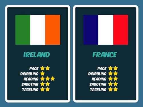 Counter Attack player cards: Ireland and France