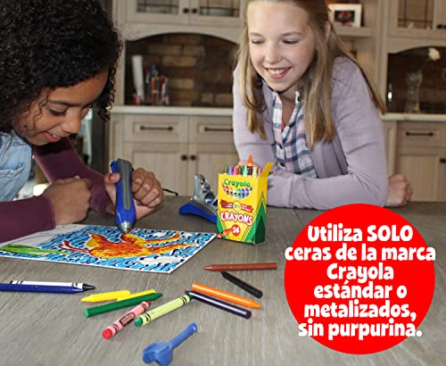 CRAYOLA — Súper Ceraboli, Bolígrafo para Derretir Ceras de Colores, Apto para Niños a Partir de 8 Años