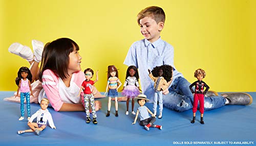 Creatable World - Pack de personajes, cabello ondulado juguete para niños y niñas +6 años (Mattel GKV45) , color/modelo surtido