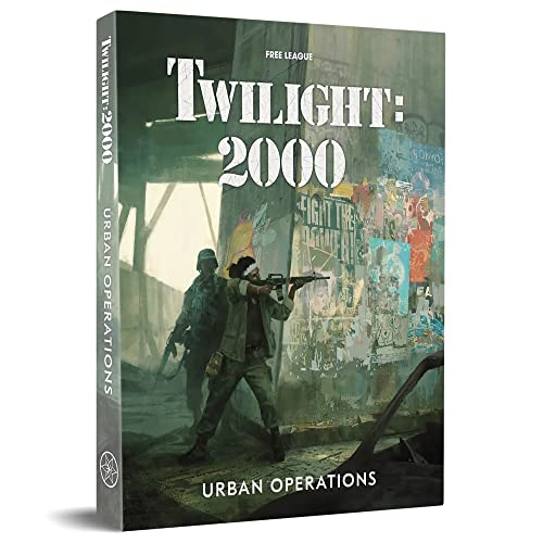 Crepúsculo: 2000 Urban Operation Expansion Boxed Set – Incluye 96 páginas libro RPG de tapa dura con nuevas facciones y escenarios, nuevas cartas y mapas, juego de rol