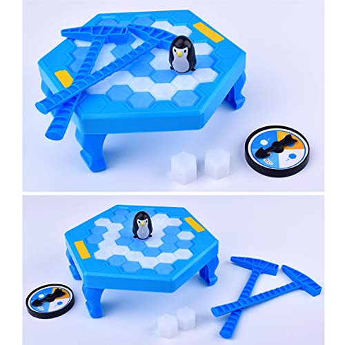 Cyhamse Pingüino sobre Hielo - Bloque Golpe Mesa Puzzle para Niños Rompehielos - Juguete innovador educación temprana - fiesta familiar interacción Padre-Hijo - para la