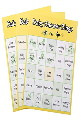 Darice Bingo Cards 24/Pkg-Baby Shower