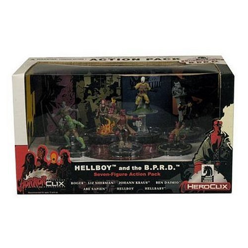 Dark Horse HorrorClix/ Heroclix Hellboy and the B.P.R.D. Action Pack by Wizkids