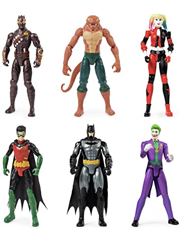 DC Batman - Juego de 6 figuras de acción de 12 pulgadas