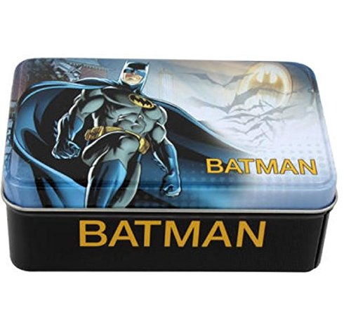 DC Comics Batman - Juego de regalo de 2 piezas con caja de lata