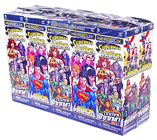 DC Heroclix: Superman & Legion Sh Booster Brick