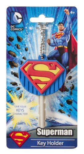 DC Superman Logo Soft Touch PVC Llavero