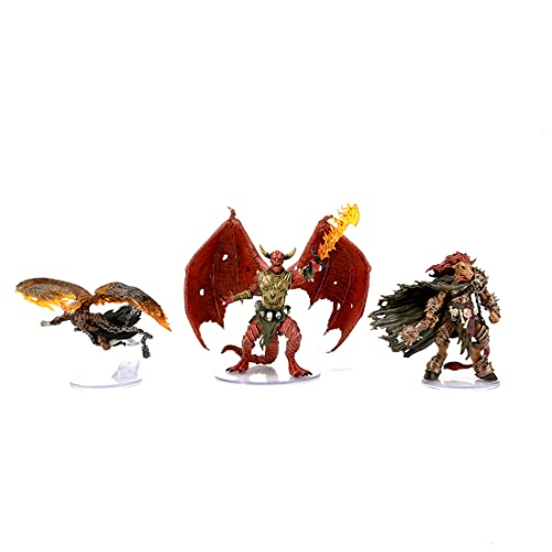 D&D Icons of The Realms: Archdevils - Bael, Bel y Zariel | Miniaturas WizKids