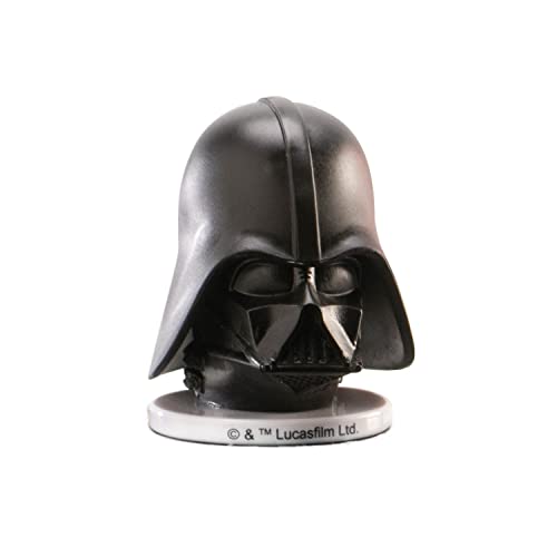 Dekora - Decoración para Tartas con la Figura de Darth Vader Star Wars de PVC - 6,5 cm