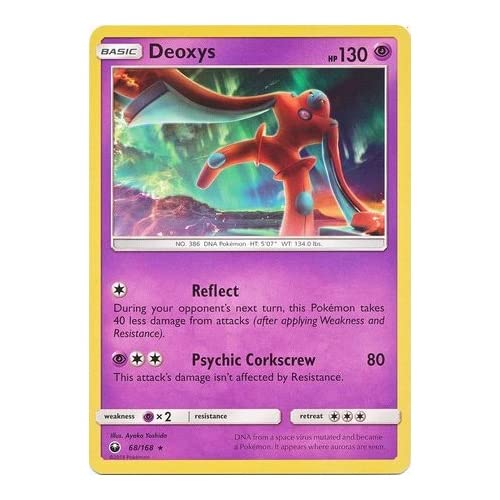 Deoxys 68/168 - Tormenta celestial - Tarjeta rara de Pokemon