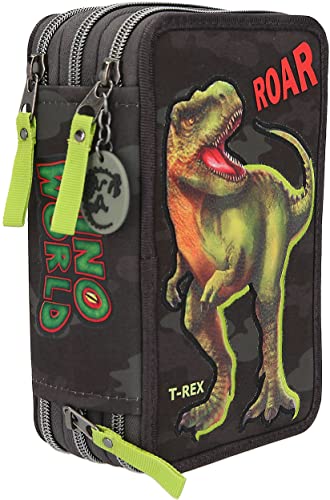 Depesche Dino World - Trippel Pencil Case - T-Rex (0411573)