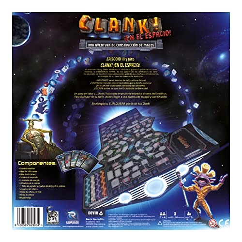 Devir Clank! En el Espacio en Español, Juego de Mesa