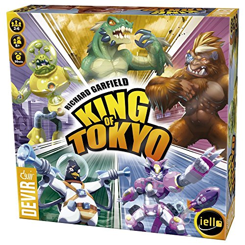 Devir - King of Tokyo edición en Castellano 2016 (BGHKOT) & Juego Polilla Tramposa, Juego de Mesa, Juego de Cartas, Juego de Mesa para Niños, Party (BGPOLI)