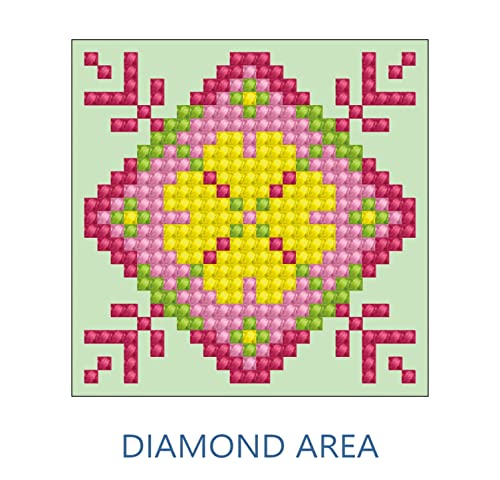 Diamond Dotz Patchwork Mandala 1, Resina, Pequeño