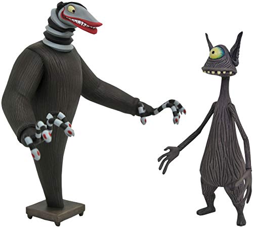 Diamond Select Nightmare Before Christmas – 2 Paquetes Criaturas – criature Under The Stairs & Cyclops 18 cm