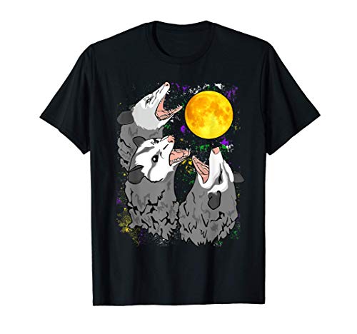 Disfraces de la Zarigüeya de la Luna Muerta para adultos Camiseta