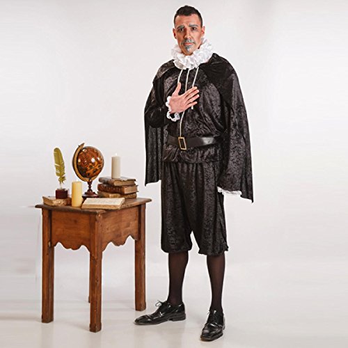 Disfraz de Cervantes para Hombre talla Universal M-L